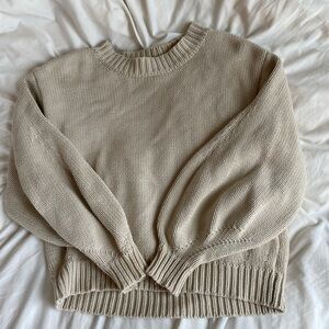 Princess Polly Beige Knit Sweater
